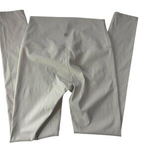 LULULEMON Legging Creamy White Size women's 4 Small Yoga Athletic